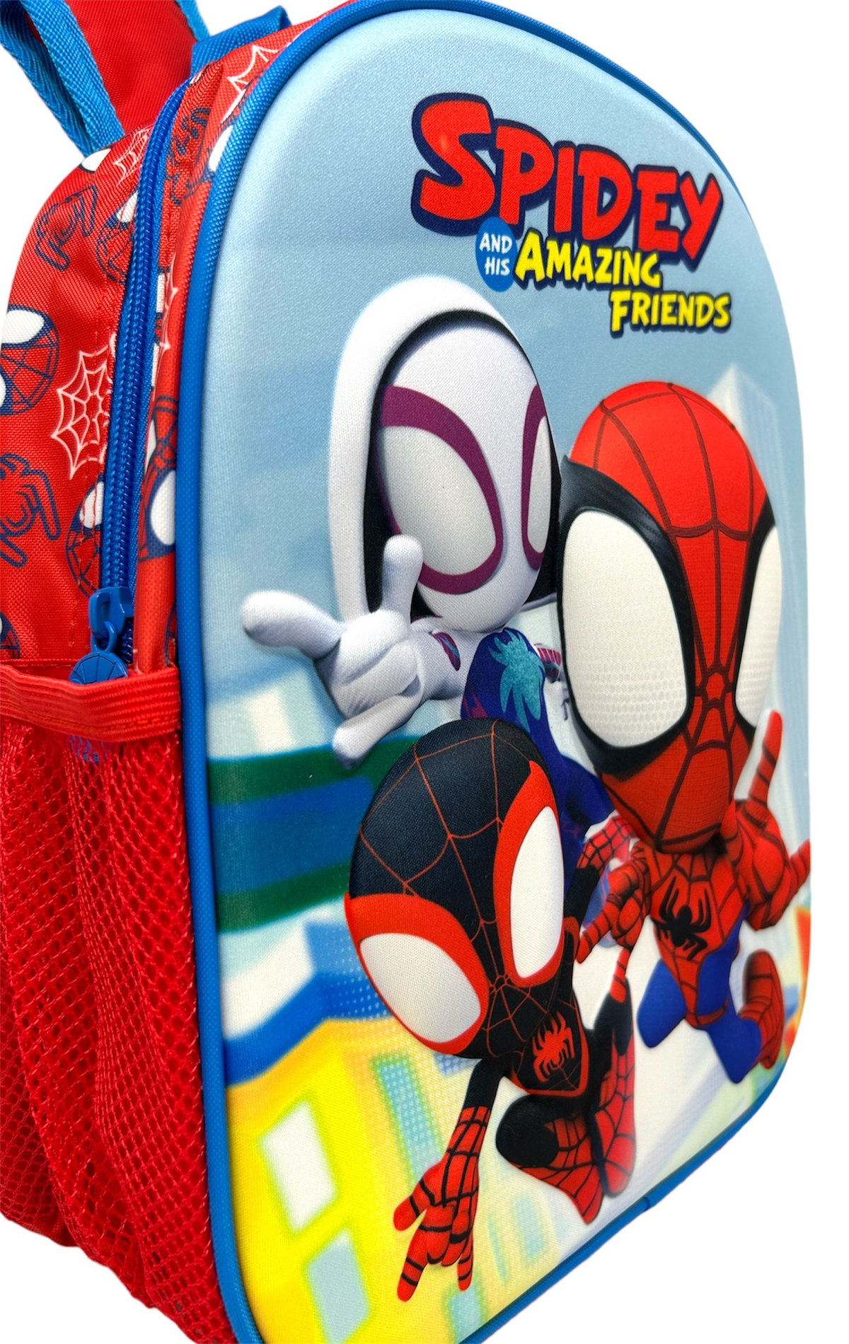 Zaino Asilo 3d Spidey MARVEL Immagini in Rilievo Borsa Scuola Bambino Cm.32 - M07991mc