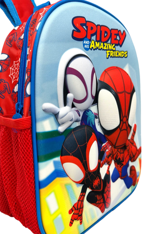 Zaino Asilo 3d Spidey MARVEL Immagini in Rilievo Borsa Scuola Bambino Cm.32 - M07991mc
