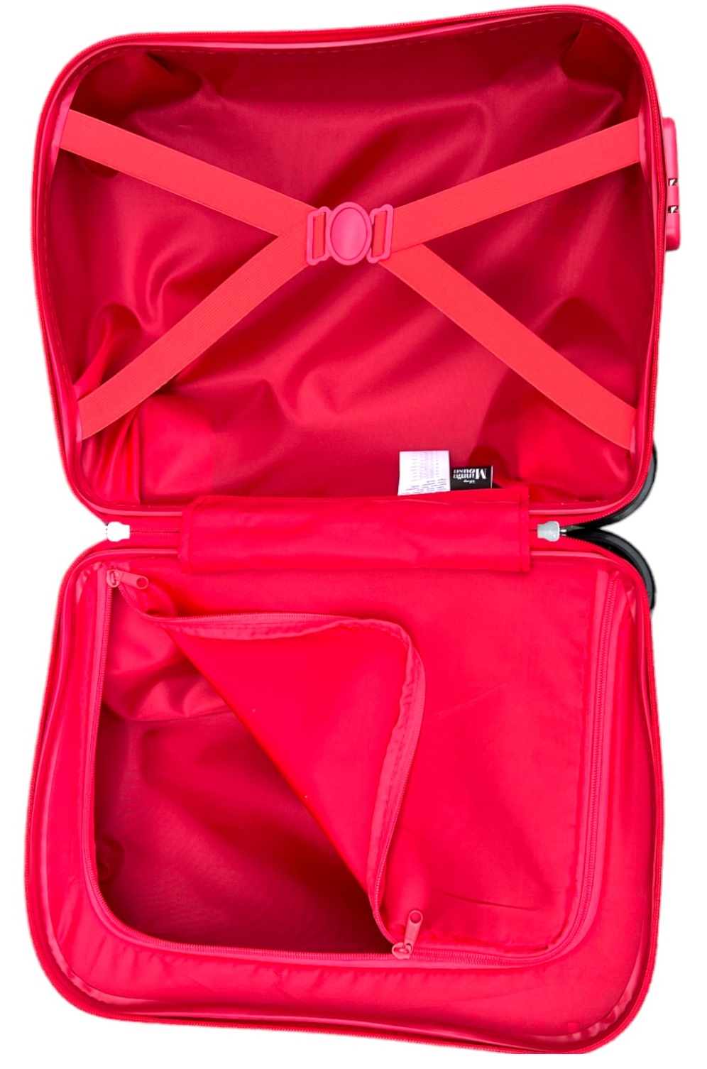 Trolley da Viaggio Cavalcabile Minnie DISNEY Valigia in ABS Trainabile con 4 Ruote - D06894mc