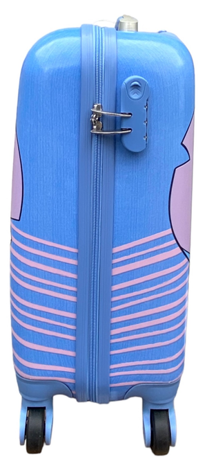 Trolley da Viaggio Stitch DISNEY Valigia in ABS Manico Allungabile - D06905mc