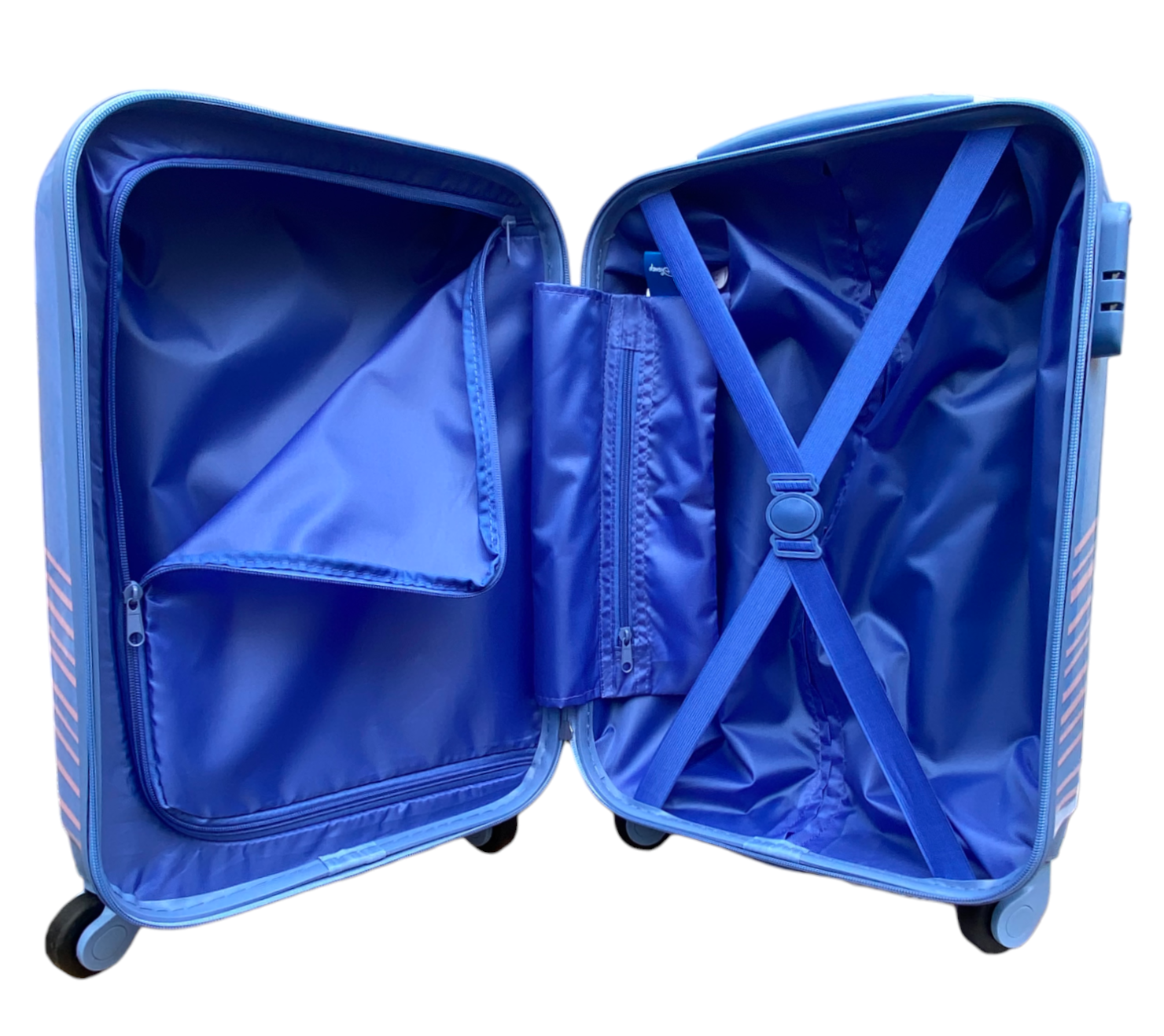 Trolley da Viaggio Stitch DISNEY Valigia in ABS Manico Allungabile - D06905mc