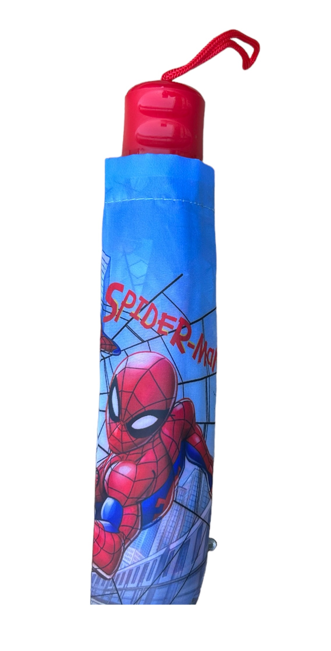 Ombrello Pieghevole Spiderman MARVEL Uomo Ragno 8 Raggi Bambino - M04605mc