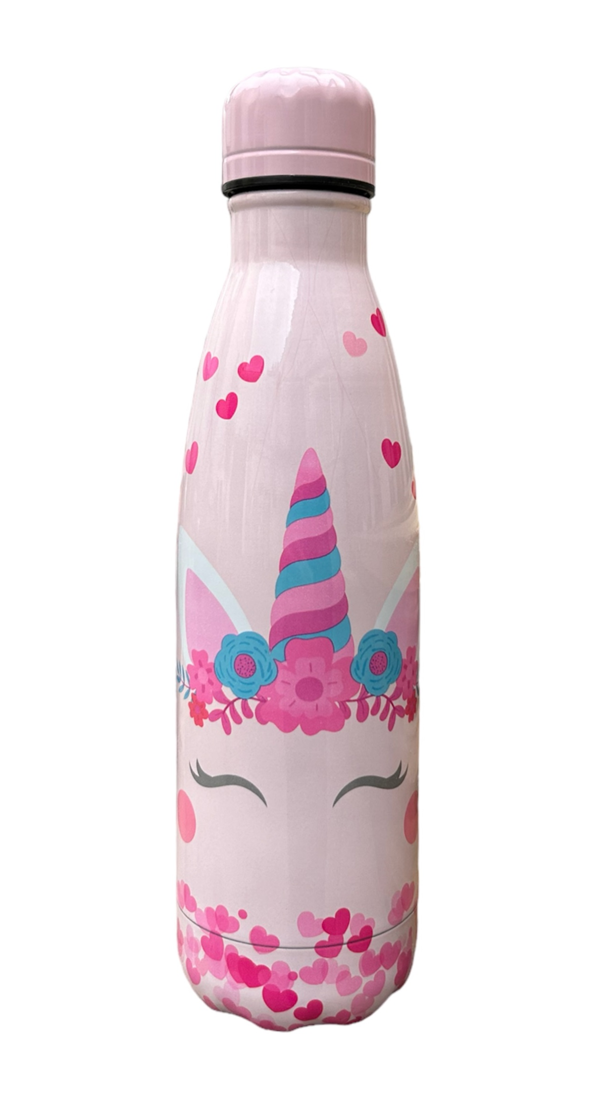 Bottiglia Termica in Acciaio Inossidabile Unicorno con Tappo Svitabile 500 Ml - X07883te/1
