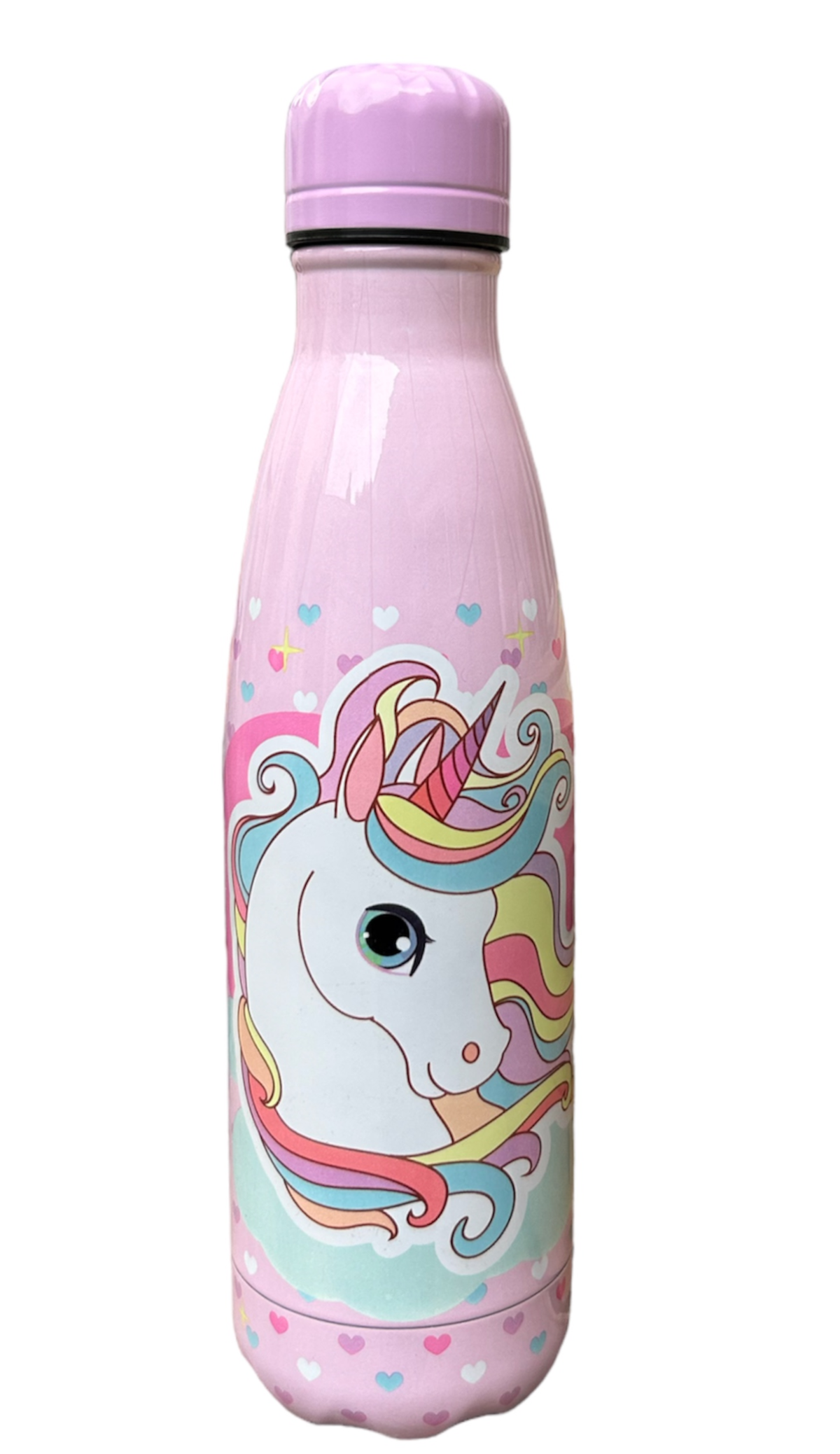 Bottiglia Termica in Acciaio Inossidabile Unicorno con Tappo Svitabile 500 Ml - X07883te/2
