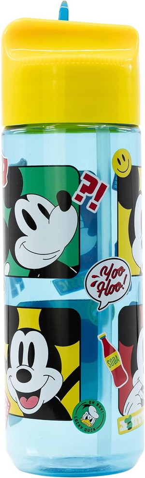 Borraccia Topolino DISNEY in Tritan Ecozen con Beccuccio Ripiegabile Ml. 540 - 74323