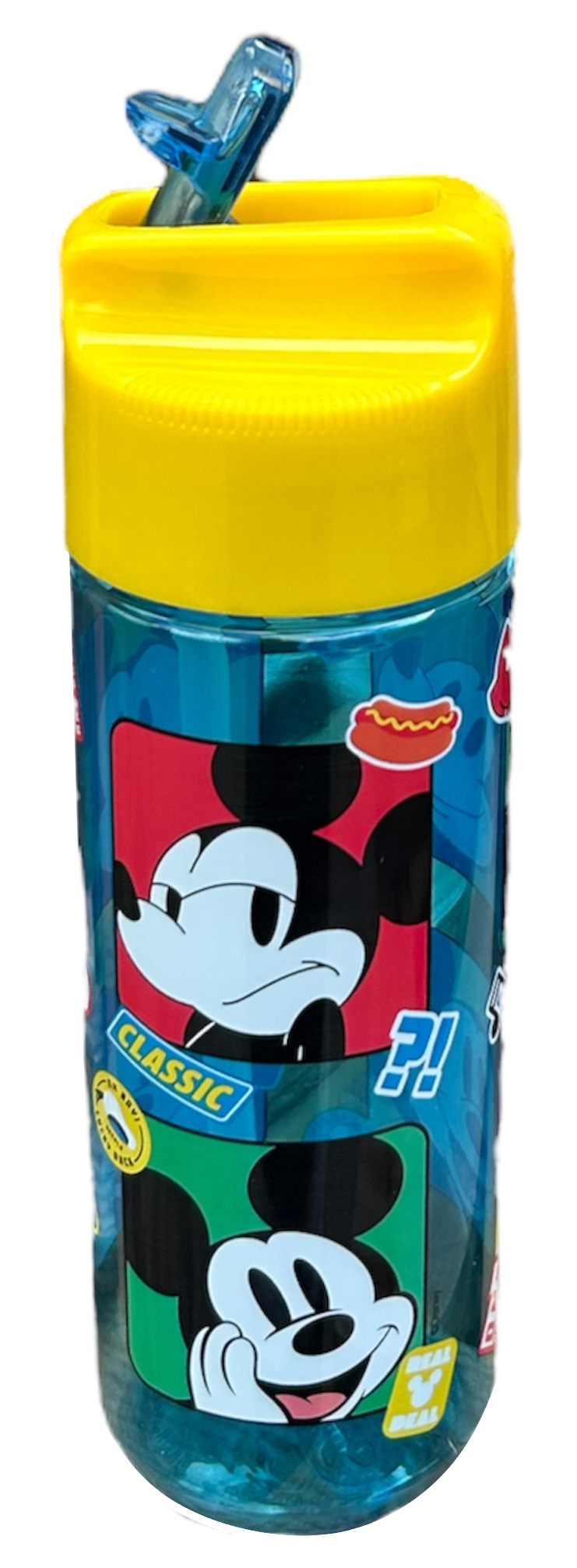 Borraccia Topolino DISNEY in Tritan Ecozen con Beccuccio Ripiegabile Ml. 540 - 74323