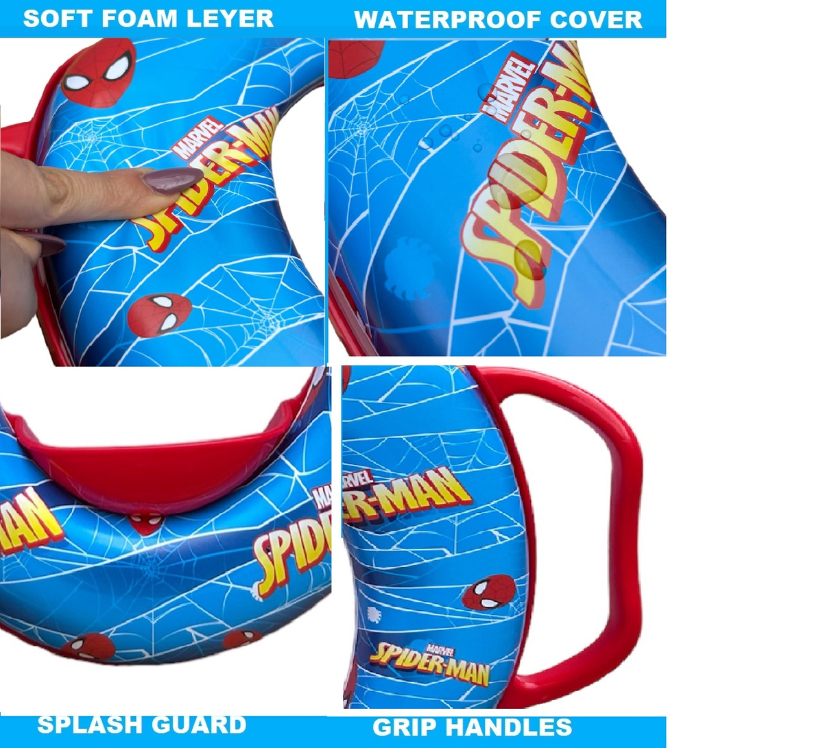 Riduttore Adattatore Wc Vasino Bagno Spiderman MARVEL - 6071