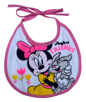 Bavette Minnie DISNEY Set 3 Bavaglini in Tessuto con Scatola - Wd2020