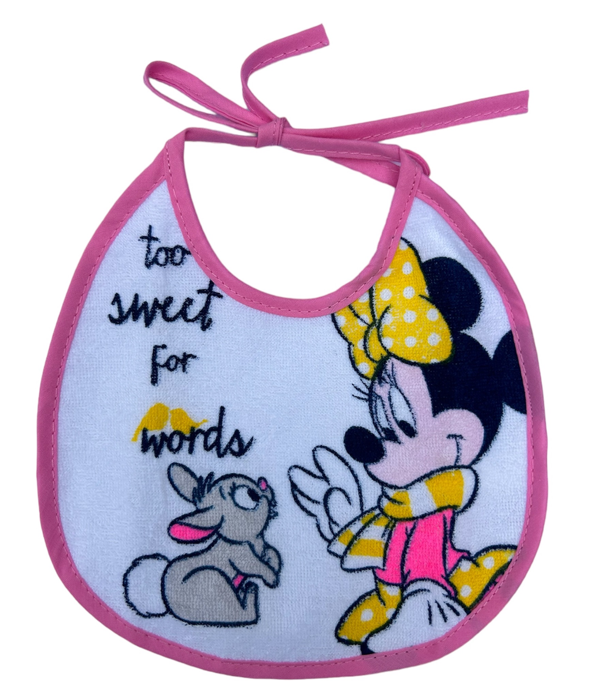 Bavette Minnie DISNEY Set 3 Bavaglini in Tessuto con Scatola - Wd2020