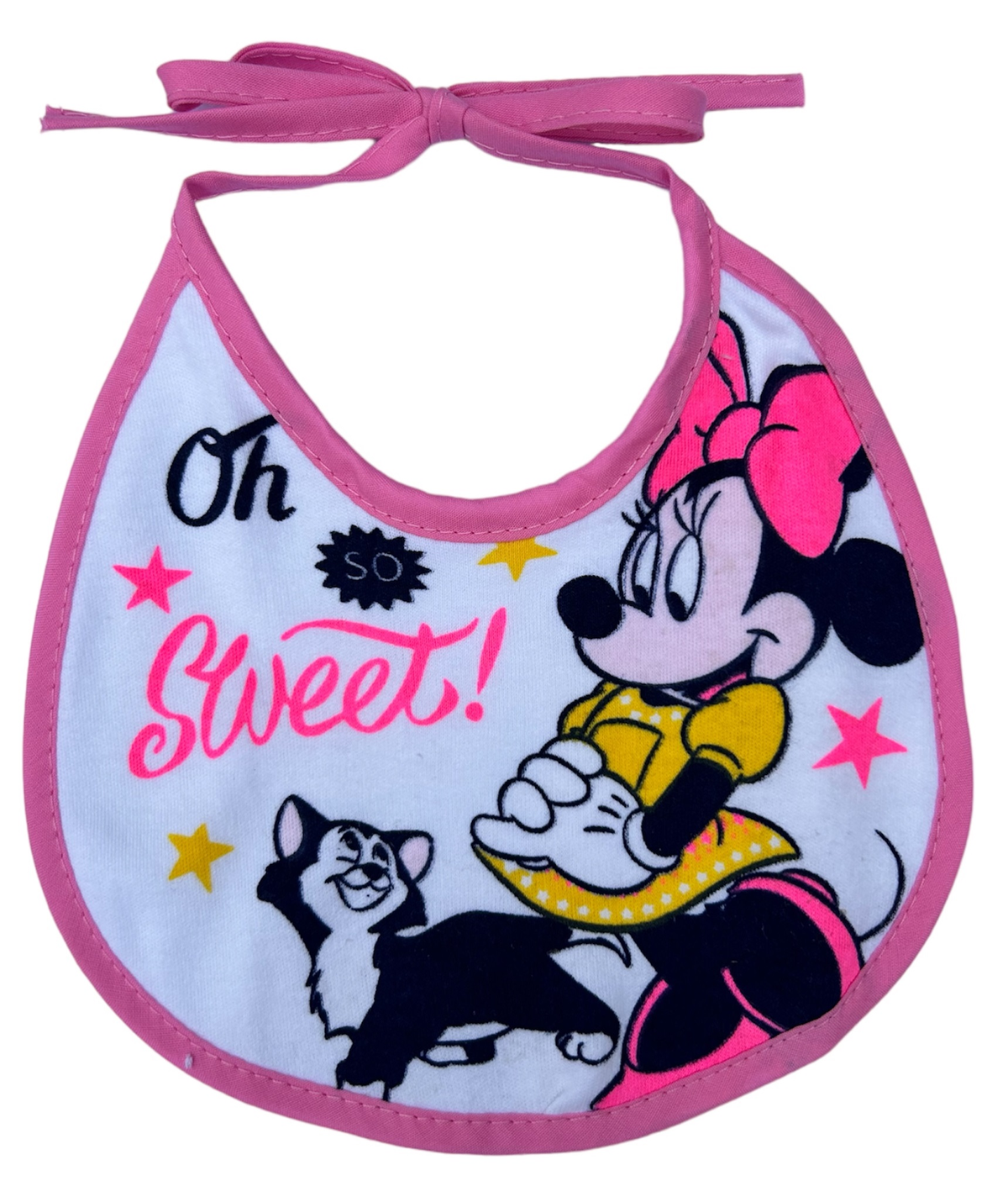 Bavette Minnie DISNEY Set 3 Bavaglini in Tessuto con Scatola - Wd2020