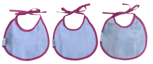 Bavette Minnie DISNEY Set 3 Bavaglini in Tessuto con Scatola - Wd2020
