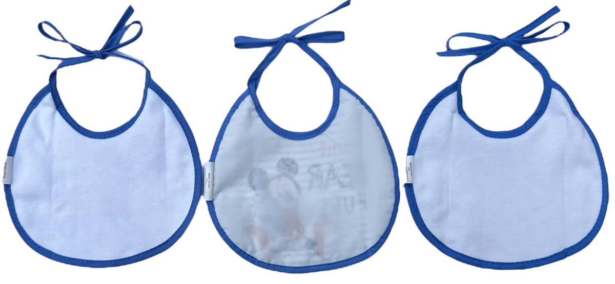 Bavette Topolino DISNEY Set 3 Bavaglini in Tessuto con Scatola - Wd2021