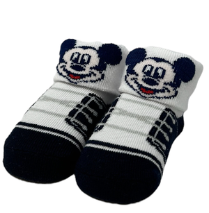 Set Neonato Topolino DISNEY 2 Pezzi Calzini e Papillon in Scatola - Wx6123