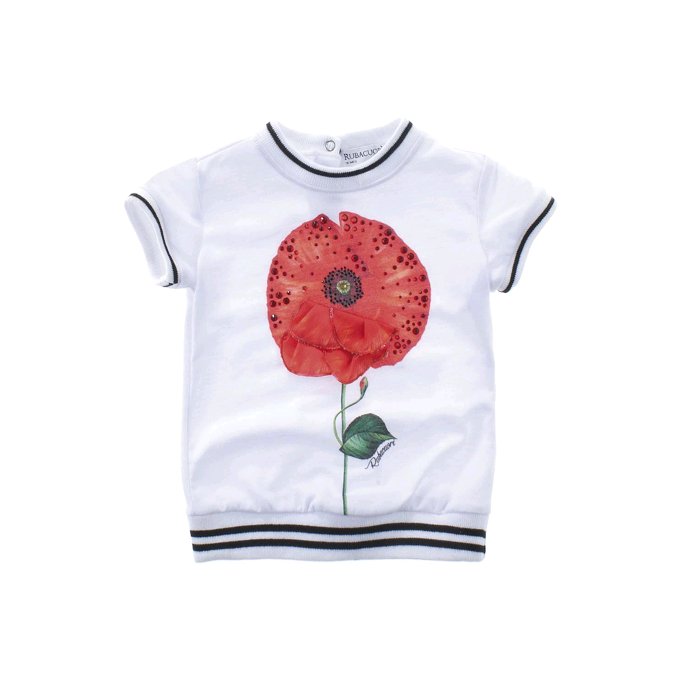 T-Shirt Maxi Bambina Neonata Rubacuori Taglie 9/30 Mesi - 004990