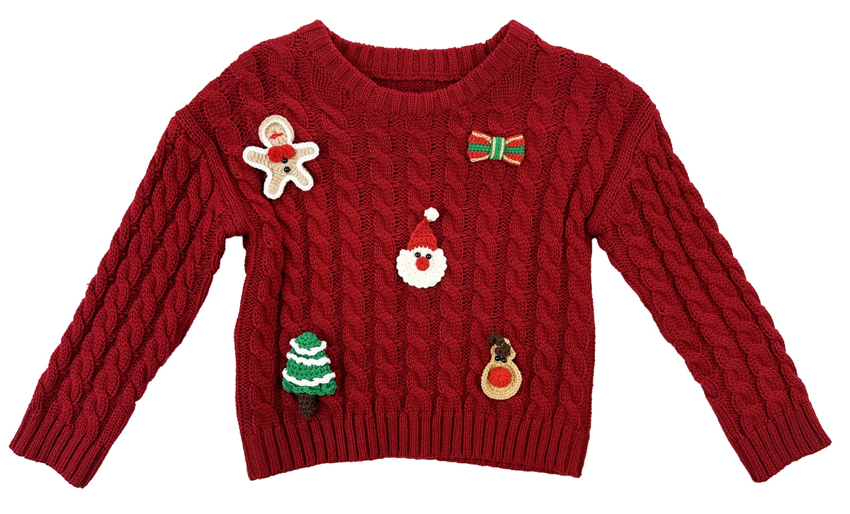 Maglione Natalizio Yours Bambino 70%pl 30%pc - Y7535