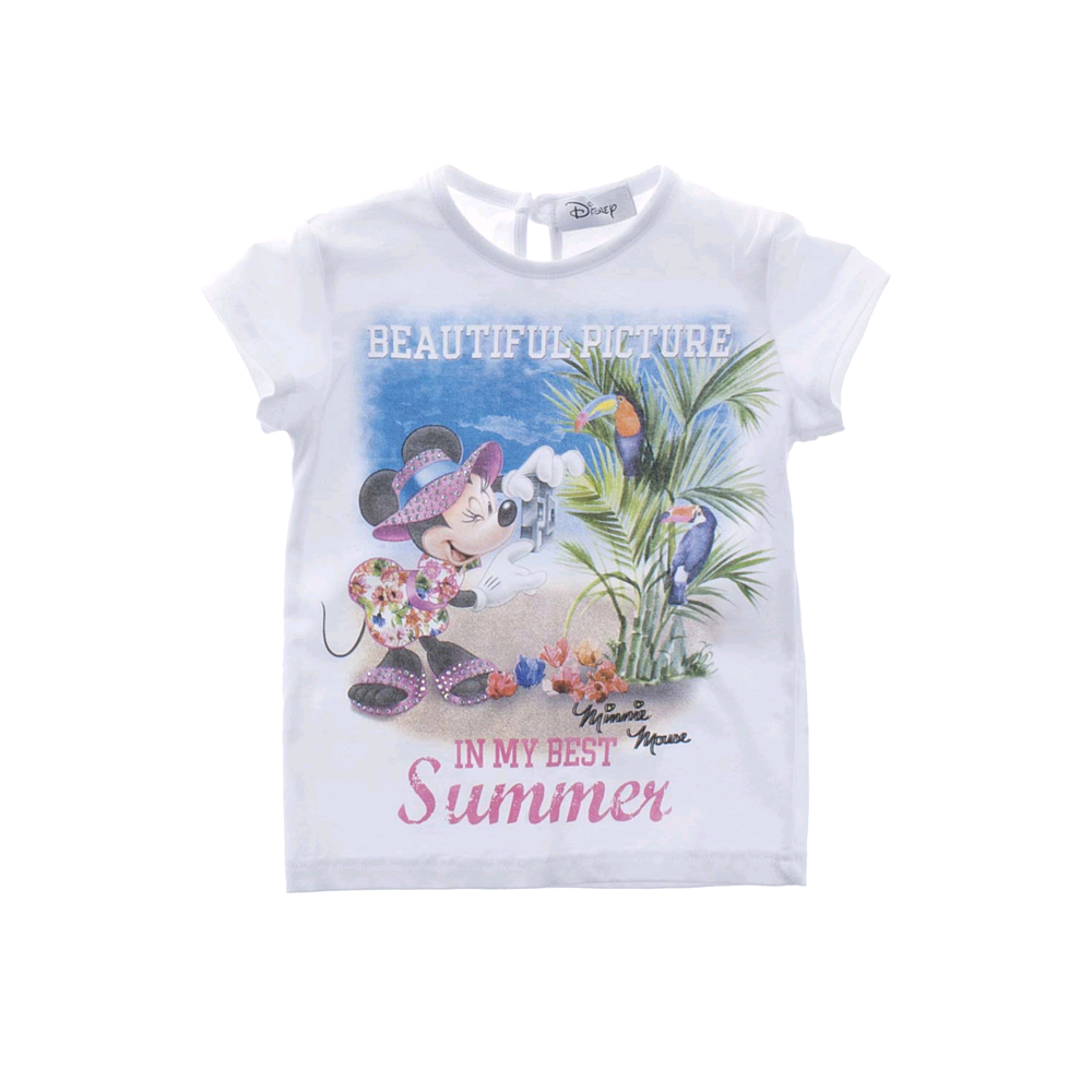 T-Shirt Bambina Neonata Rubacuori Taglie 9/30mesi - 005422bianco