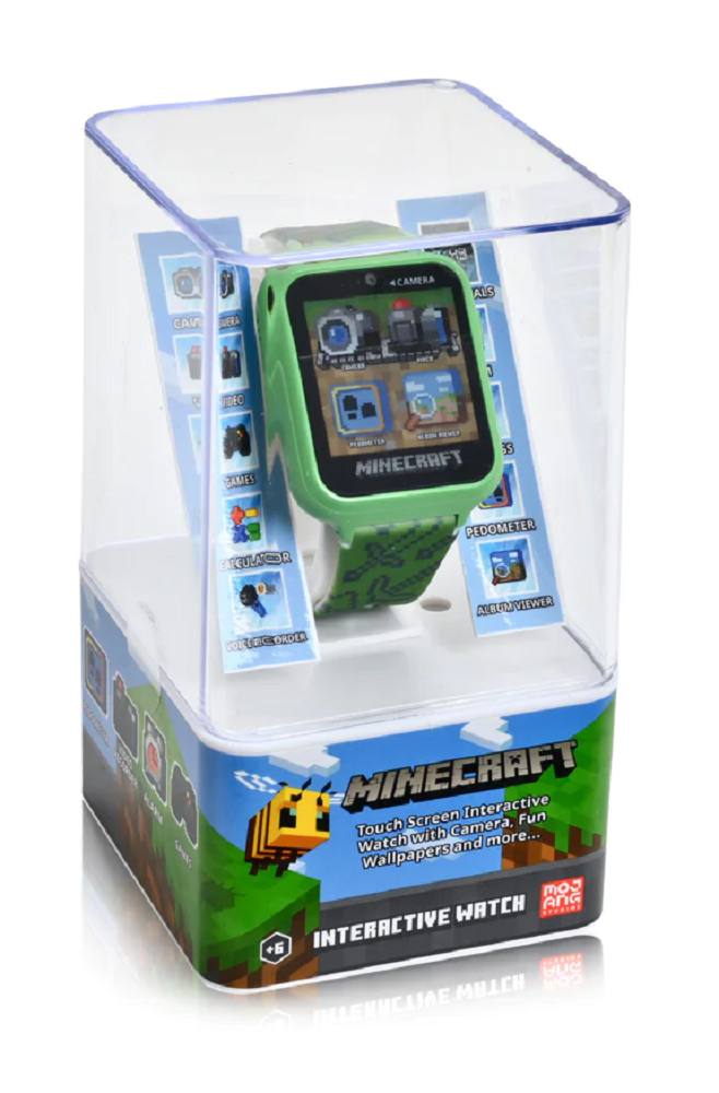 Orologio Interattivo Minecraft Smartwatch Gioco Multifunzione con USB - Min4045