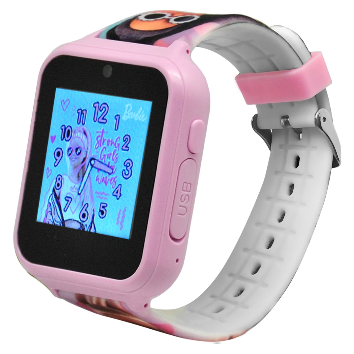 Orologio Interattivo Barbie Smartwatch Gioco Multifunzione con USB - Bb00025