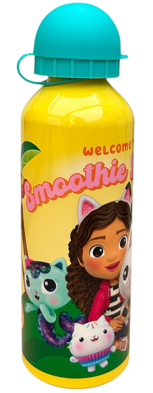 Borraccia in Alluminio Gabby's Dollhouse con Beccuccio e Coperchio 500 Ml - Gd00009/t