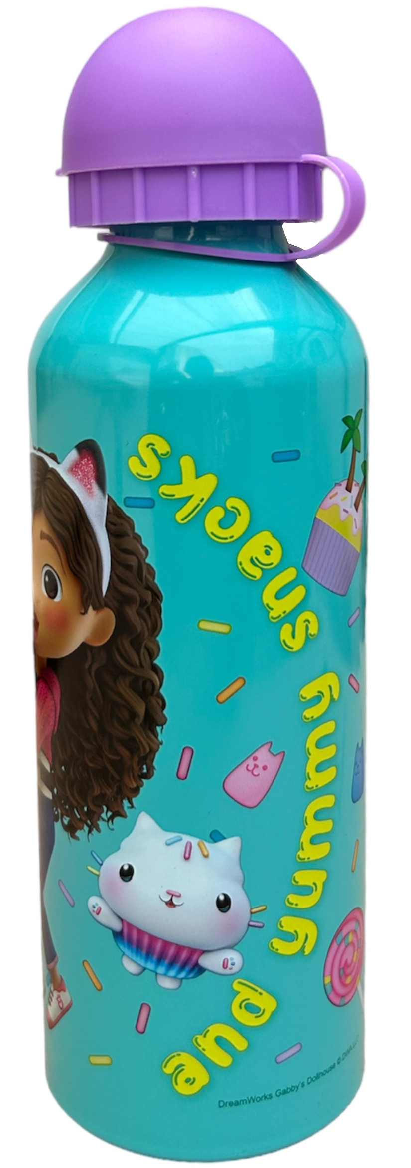 Borraccia in Alluminio Gabby's Dollhouse con Beccuccio e Coperchio 500 Ml - Gd00009/v