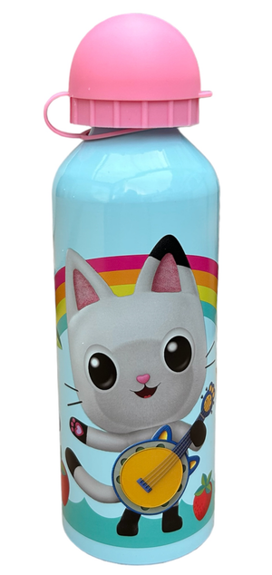 Borraccia in Alluminio Gabby's Dollhouse con Beccuccio e Coperchio 500 Ml - Gd00009/r