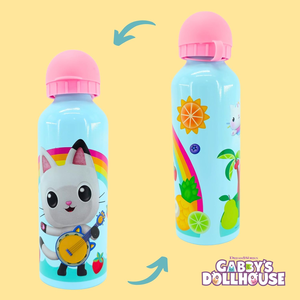Borraccia in Alluminio Gabby's Dollhouse con Beccuccio e Coperchio 500 Ml - Gd00009/r
