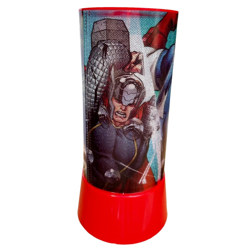 Lampada con Proiettore Avengers MARVEL Luce LED Multicolore Lampada a Batterie - Mv15804