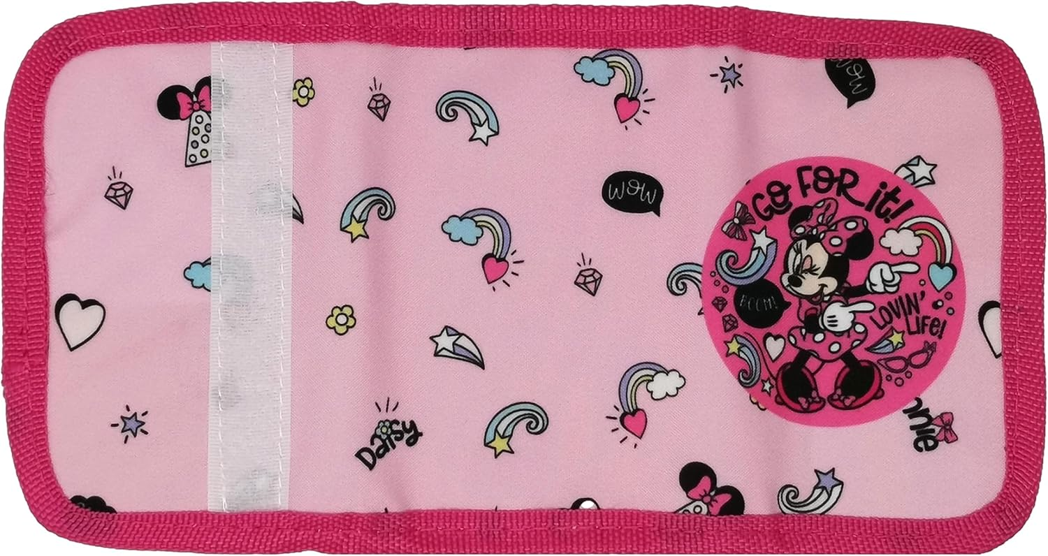 Portafogli con Chiusura a Velcro Minnie DISNEY Accessorio per Bambini 13 X 8 CM - Min23-1499