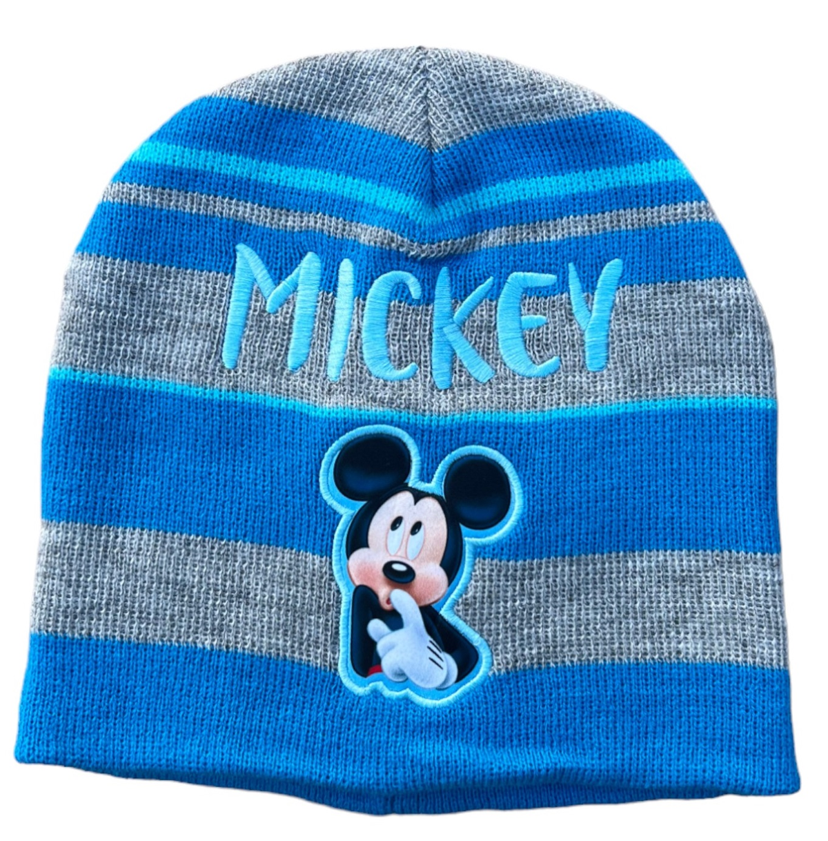 Cappello Invernale Scaldacollo Guanti Topolino DISNEY 3 Pz Taglia Unica - Mic22-2386celeste