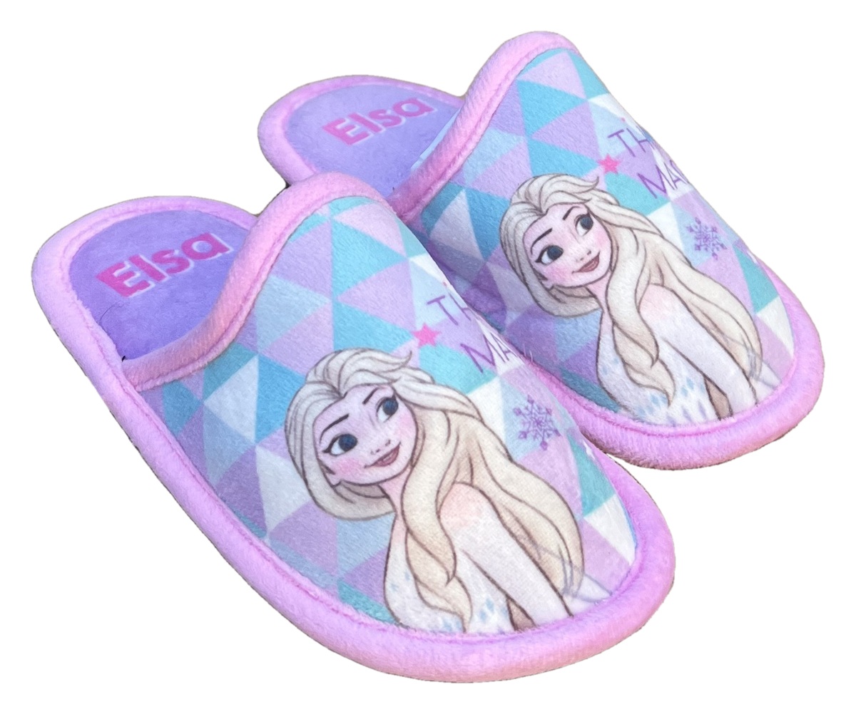 Pantofole Invernali Frozen DISNEY Ciabatte a Punta Chiusa Gomma Antiscivolo - Wd13749