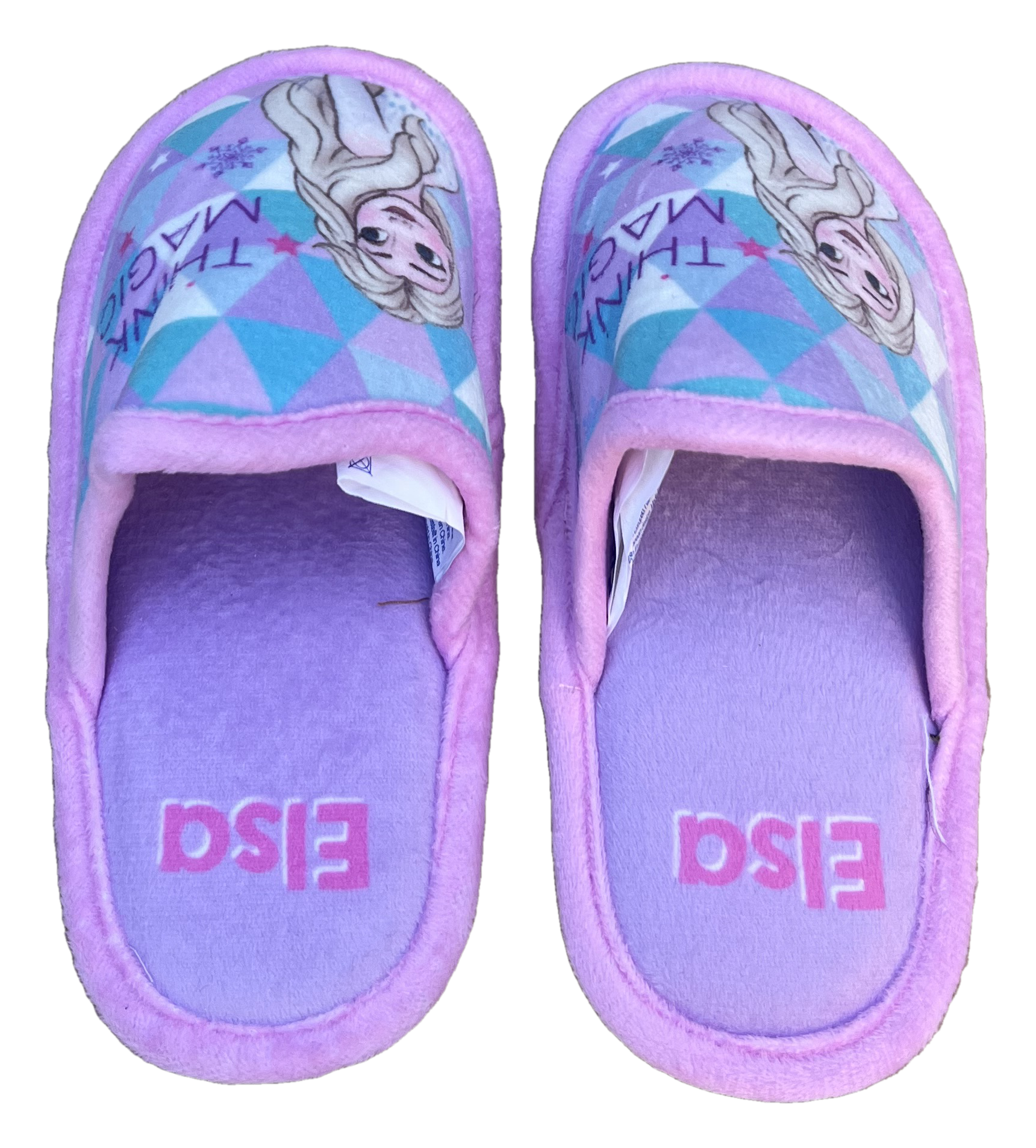 Pantofole Invernali Frozen DISNEY Ciabatte a Punta Chiusa Gomma Antiscivolo - Wd13749