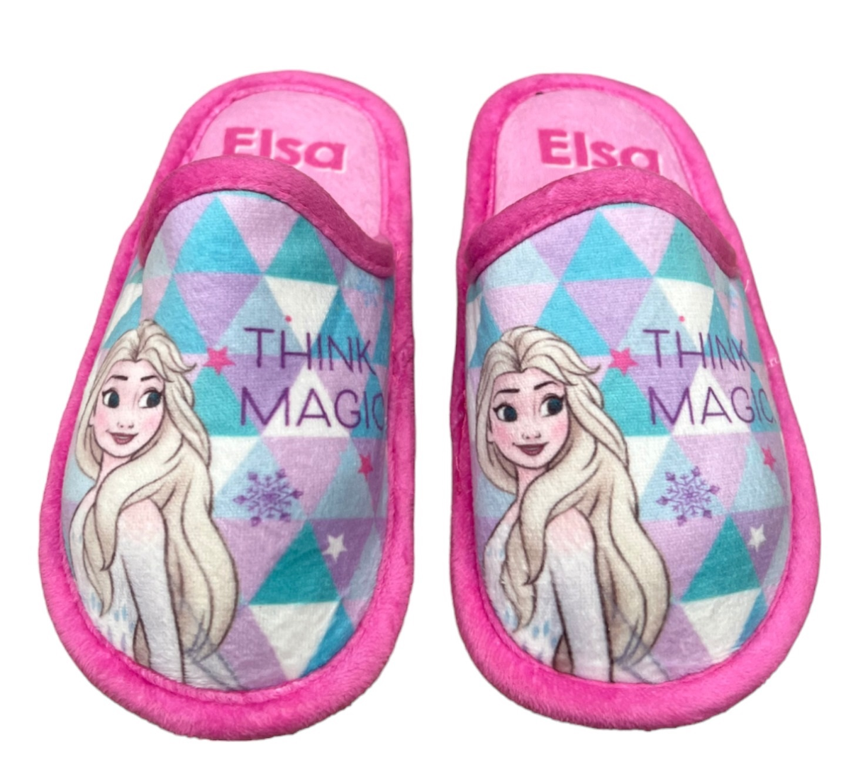 Pantofole Invernali Frozen DISNEY Ciabatte a Punta Chiusa Gomma Antiscivolo - Wd13749