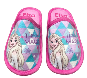 Pantofole Invernali Frozen DISNEY Ciabatte a Punta Chiusa Gomma Antiscivolo - Wd13749