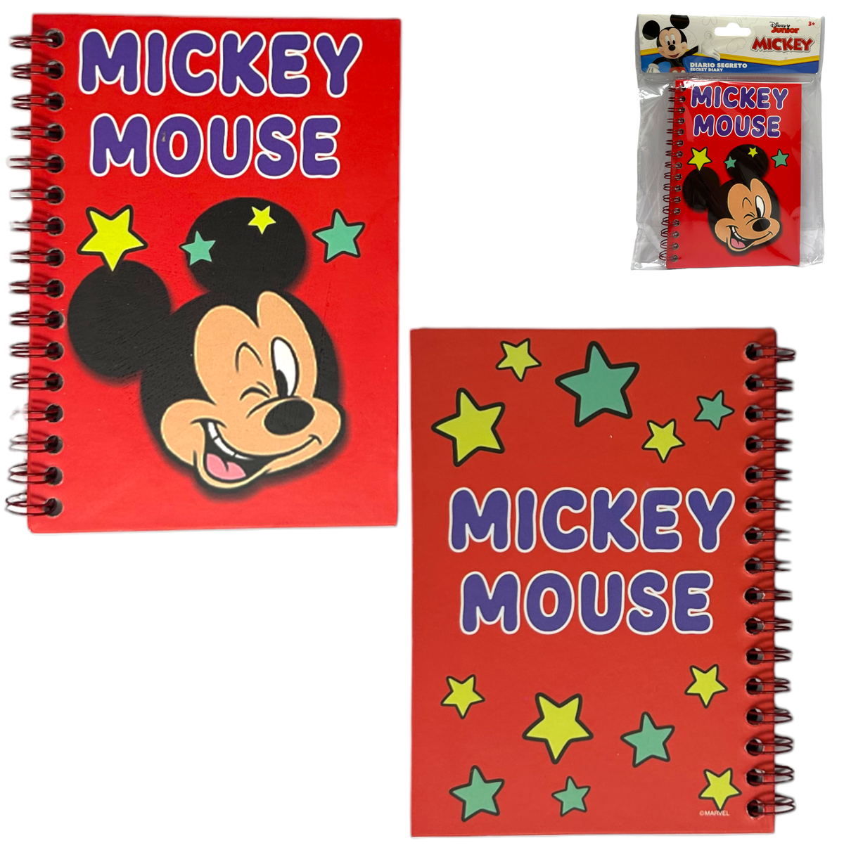 Calza Della Befana con Accessori Topolino DISNEY Calzettone con 4 Giochi per Bambini - Mic1012
