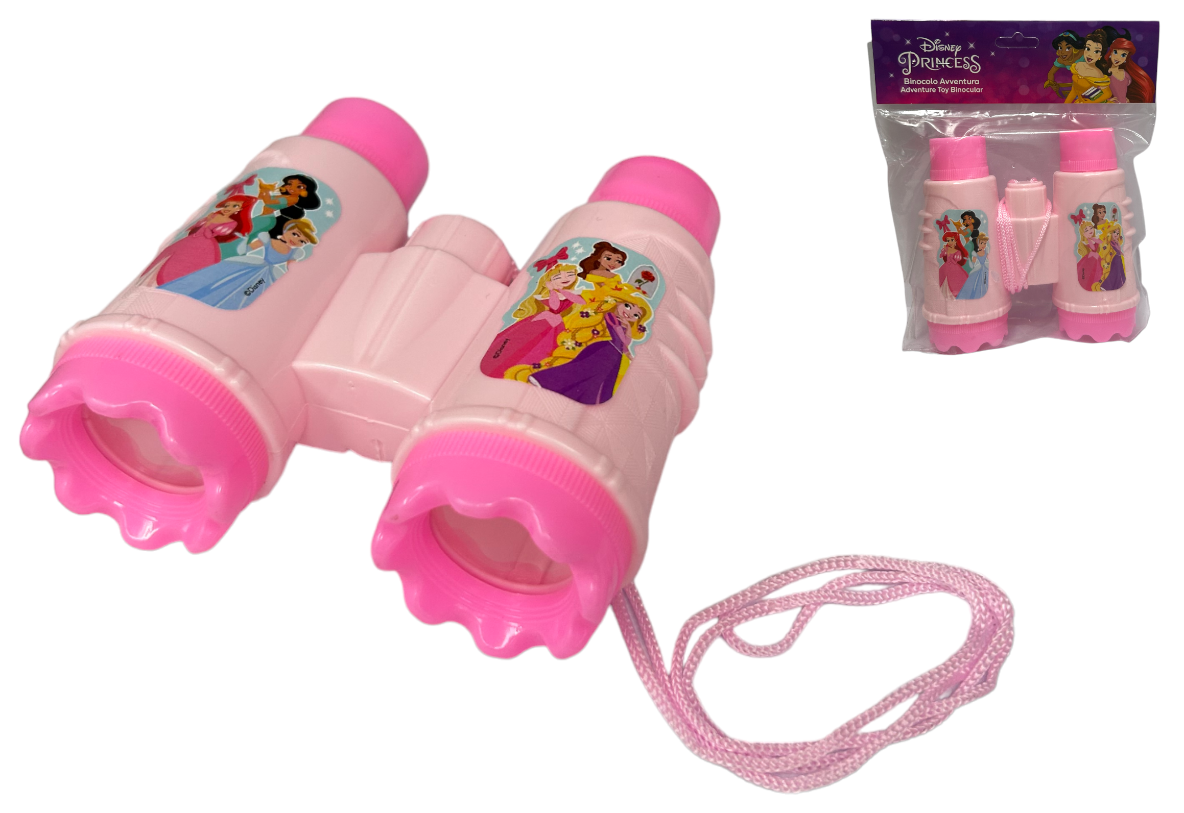 Calza Della Befana con Accessori Principesse DISNEY Calzettone con 4 Giochi per Bambini - Pr1012