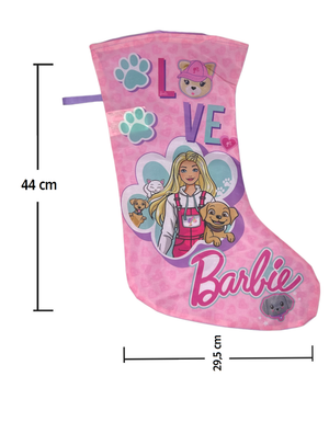 Calza Della Befana con Accessori Barbie Calzettone con 4 Giochi per Bambini - Br1012