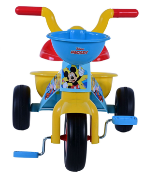 Triciclo Primipassi Topolino DISNEY con Portagiochi 1-3 Anni - 37225