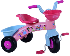 Triciclo Primipassi Principesse DISNEY con Portagiochi 1-3 Anni - 37227