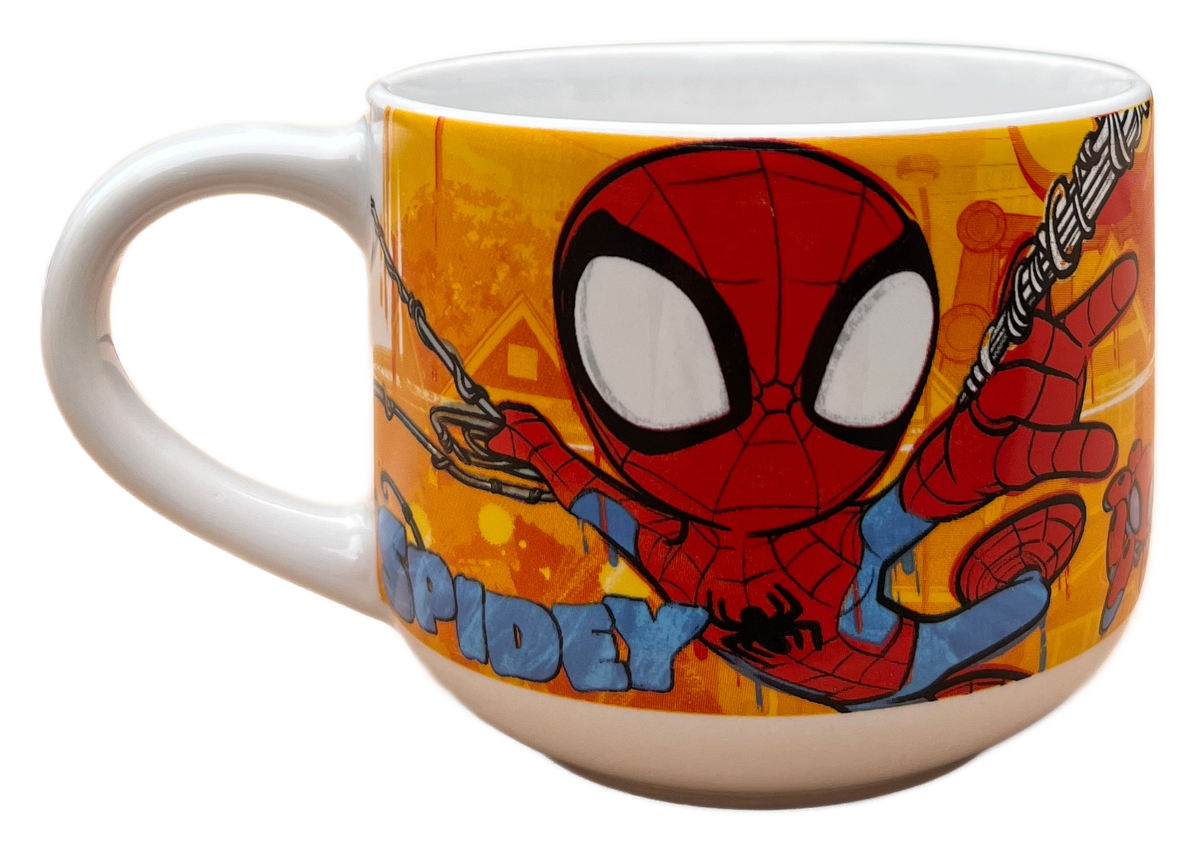 Tazza Larga Jumbo Spidey MARVEL in Ceramica 380 Ml Confezione Regalo -  M06594mc