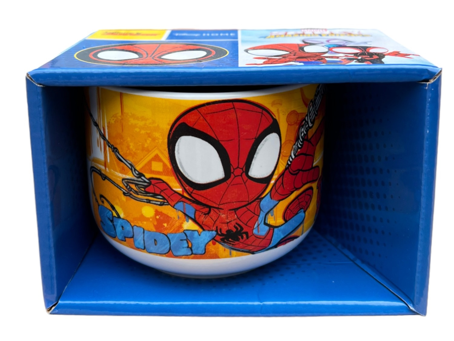 Tazza Larga Jumbo Spidey MARVEL in Ceramica 380 Ml Confezione Regalo -  M06594mc