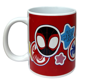 Tazza Mug Spidey e i Suoi Fantastici Amici in Ceramica 350 Ml Confezione Regalo - M06595mc