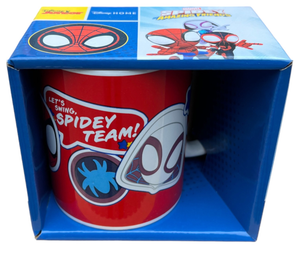 Tazza Mug Spidey e i Suoi Fantastici Amici in Ceramica 350 Ml Confezione Regalo - M06595mc