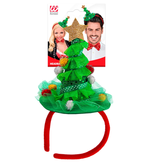 Cerchietto Albero di Natale Accessori per Abito Vestito Travestimento Carnevale
