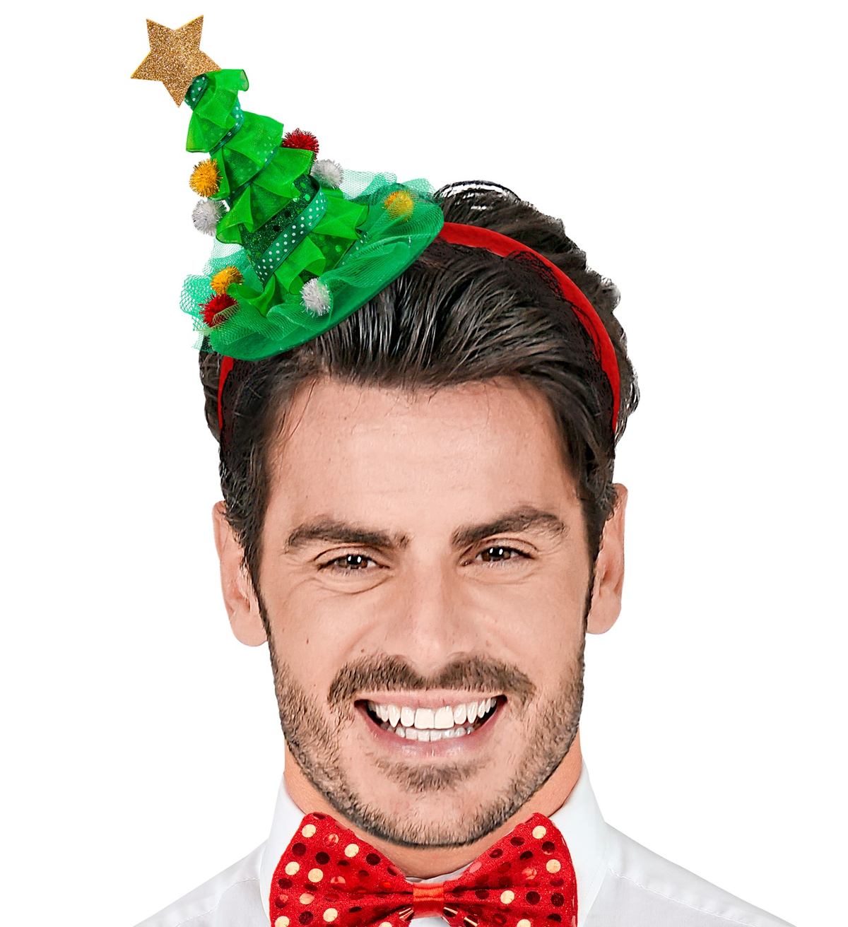 Cerchietto Albero di Natale Accessori per Abito Vestito Travestimento Carnevale
