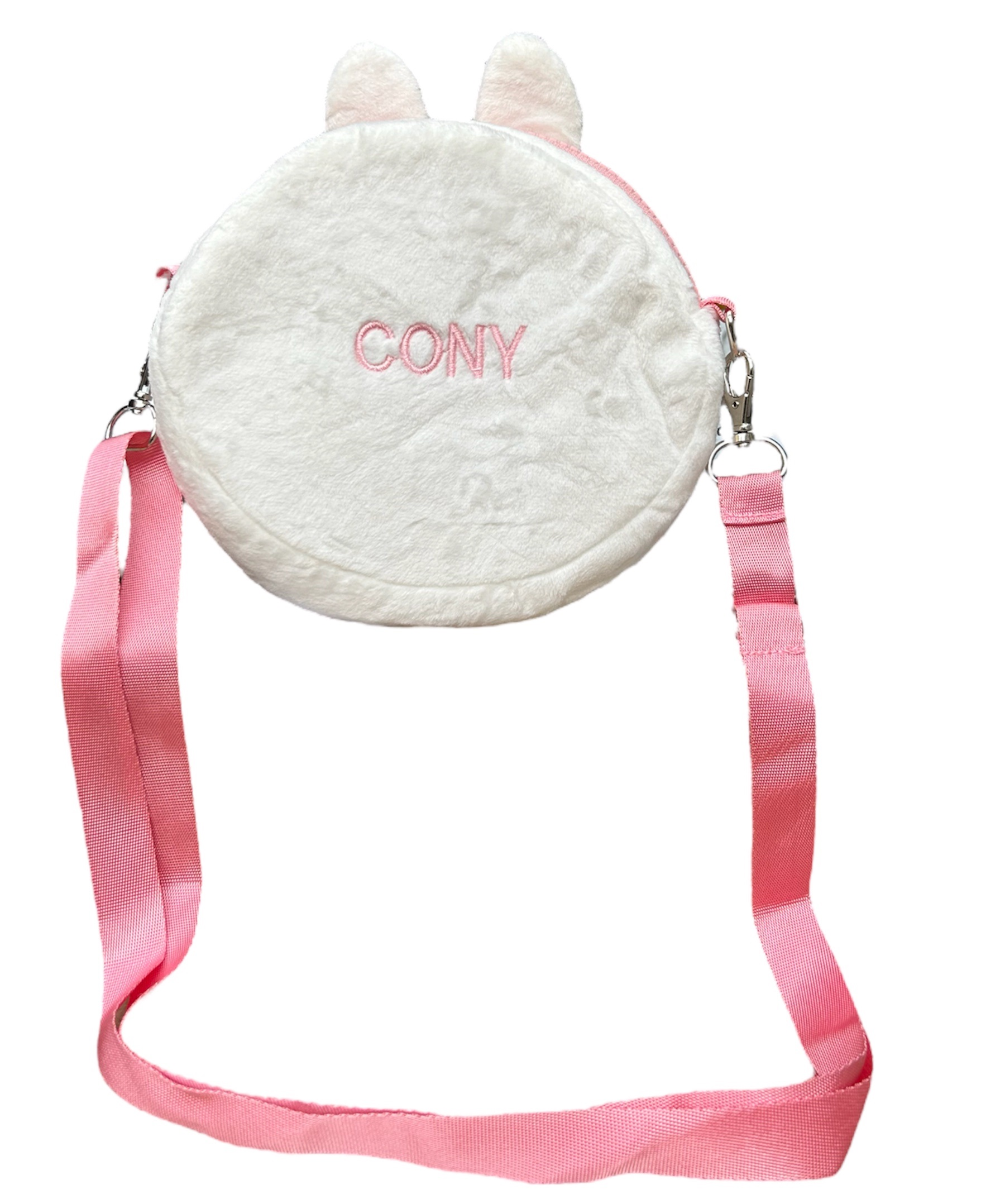 Borsa Passeggio in Peluche Coniglio con Tracolla - Cony