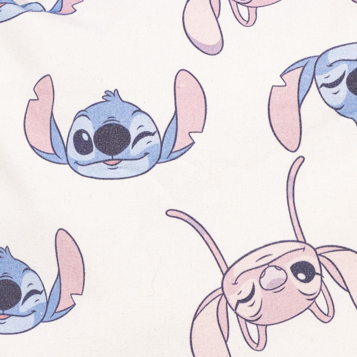Borsa in Tela Riutilizzabile Stitch e Angel DISNEY Borsa Shopper Multifunzione - 4267