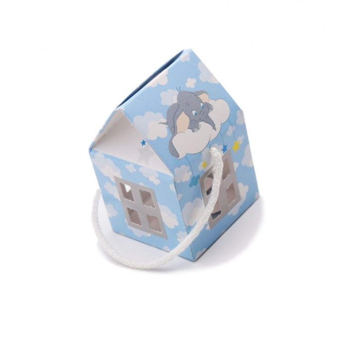 Bomboniera Astuccio Dumbo DISNEY Casetta con Confetti Cerimonie Feste - 68142