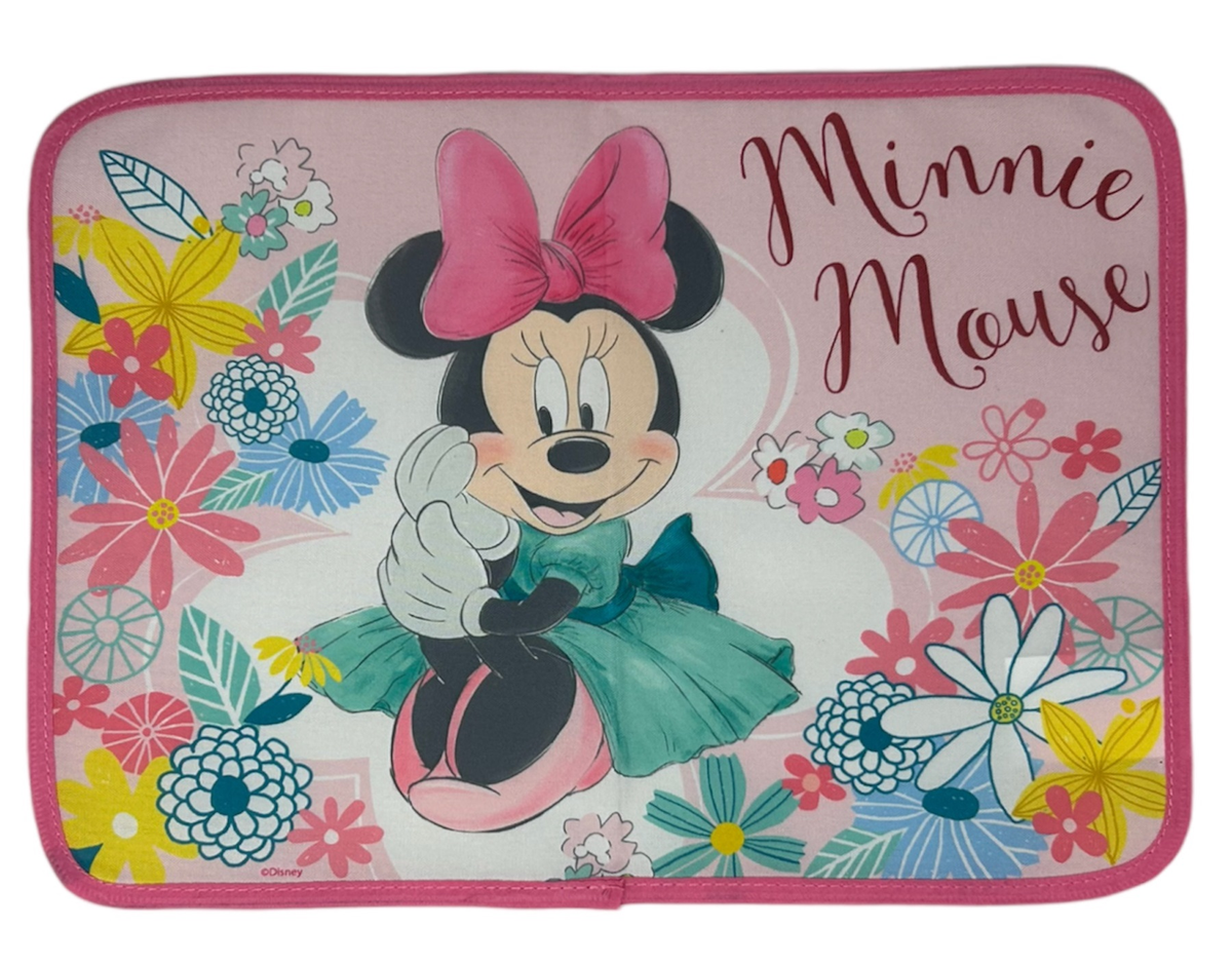 Tovaglietta Minnie DISNEY Colazione Scuola in Poliestere Impermeabile Cm. 40x30 - Tv11mn