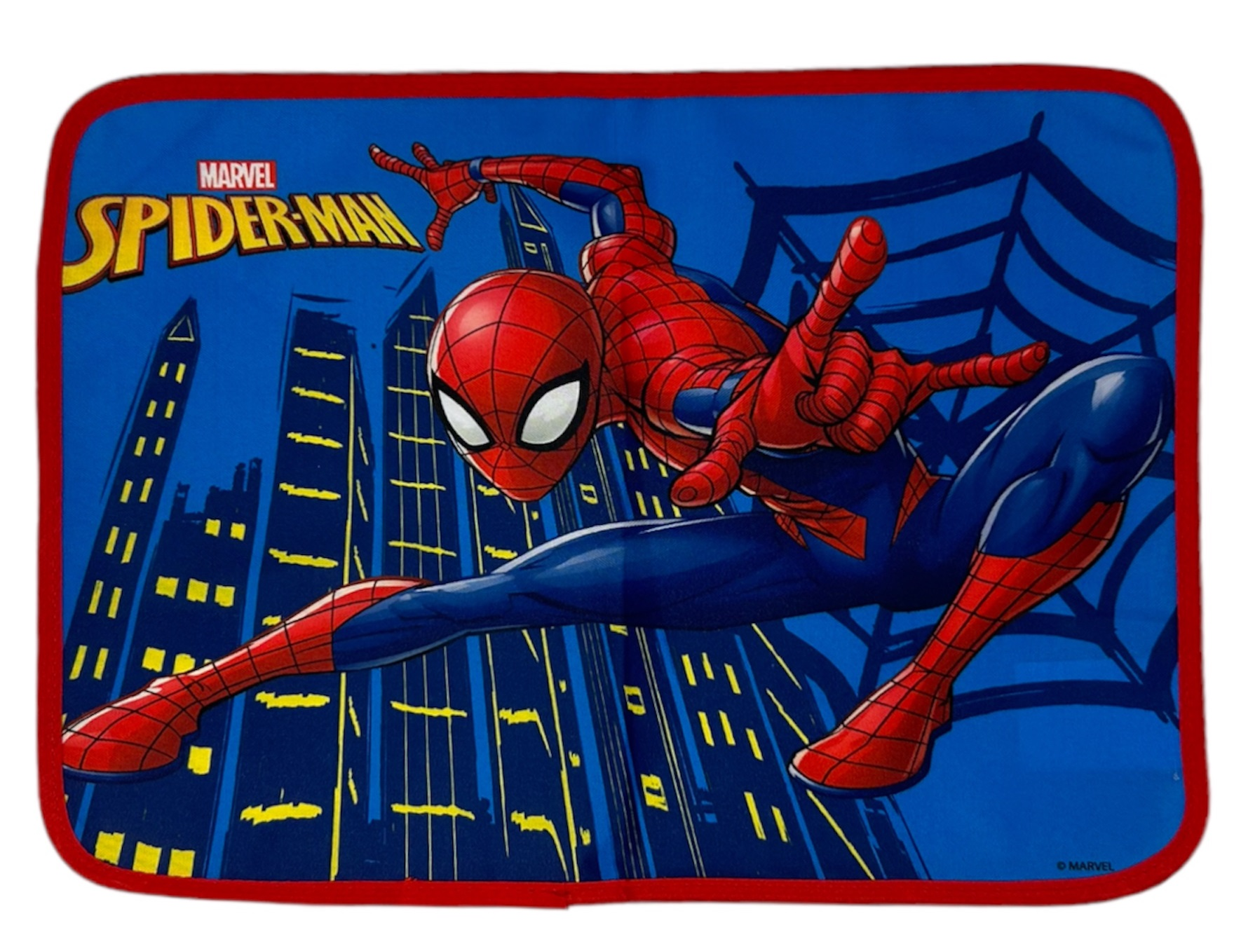 Tovaglietta Spiderman MARVEL Colazione Scuola in Poliestere Impermeabile Cm. 40x30 - Tv14sp