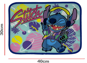 Tovaglietta Stitch DISNEY Colazione Scuola in Poliestere Impermeabile Cm. 40x30 - Tv16st